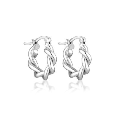15 mm Boucle de boucle creuse creuse Boucles d'oreilles de mode pour femmes bijoux