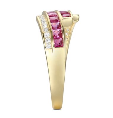 Rings de déclaration en diamant pour femmes taille 6 - taille 10