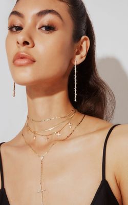 bijoux personnalisés autres boucles d'oreilles de type long argenté boucles d'oreilles avec marquis CZ Stone