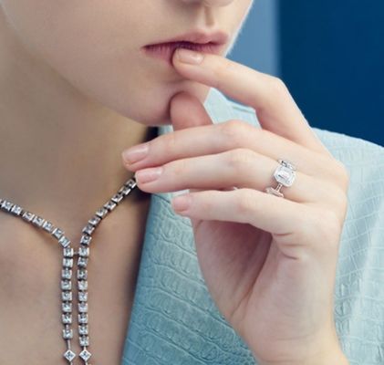 Émeraude Blanc CZ Femmes Eternité Band Baguette 18K Or 925 Sterling Anneaux en argent