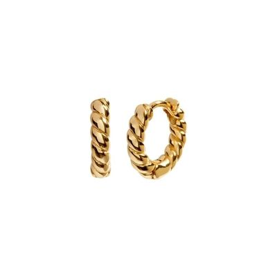 Déclaration en or 18K Boucle d'oreille Déclaration 925 Boucles d'oreilles en argent sterling