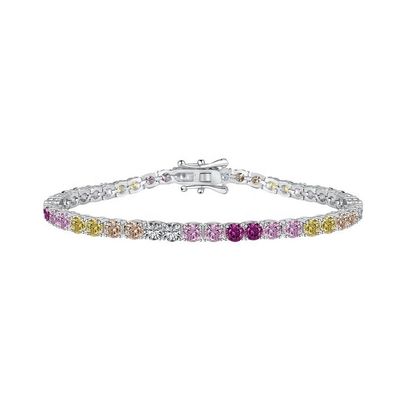 Bracelet de tennis en argent sterling pour femmes