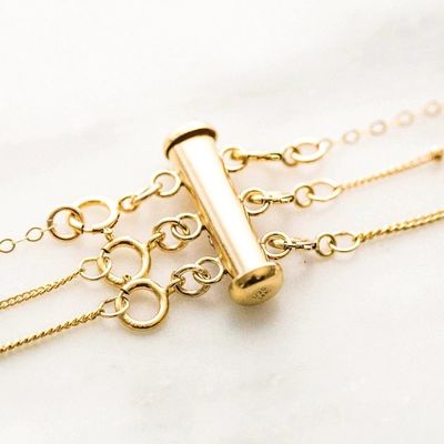 925 bijoux en argent sterling les plus récents charmes de collier plaqué en or 18K
