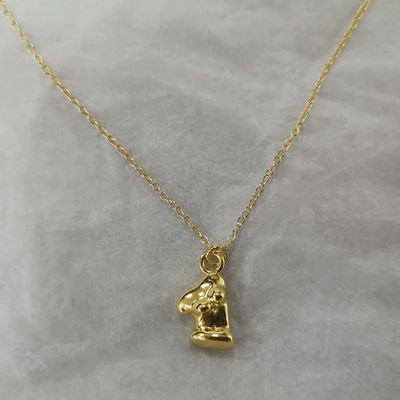 Vénus Femininité 18K or plaqué 925 Sterling argent rempli pendentif collier pour la fête