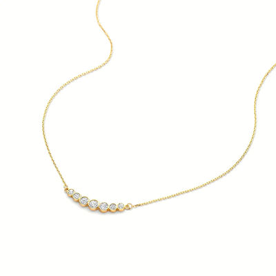 Colliers de tennis en argent sterling 925 minimaliste pour femmes Colliers empilables à plusieurs couches