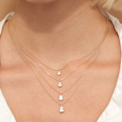 Collier en argent sterling pour femme