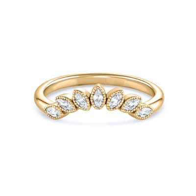 925 argent sterling CZ pierre précieuse diamant anneau de mariage empilable bijoux