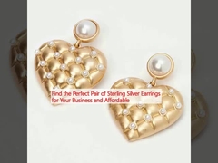 Trouvez les boucles d'oreilles en argent parfaites pour votre entreprise et à un prix abordable