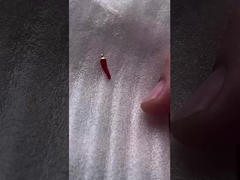 925 Sterling Silver 18k Gold Pink Enamel Band Rings Pour Les Femmes Les Filles